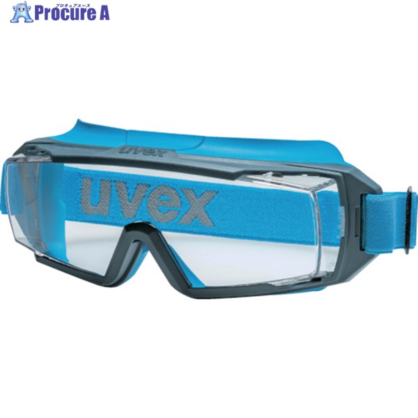 UVEX 一眼型保護メガネ スーパーOTG ガードCB ヘッドバンドタイプ 9142104 1個 ▼255-9305