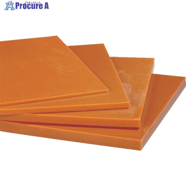 イノアック ログラン(硬質ウレタンゴム)シートt20×300×300 ブラウン A20300 1枚 ▼434-0116