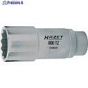 HAZET ディープソケットレンチ(12角タイプ・差込角9.5mm・対辺11mm) 880TZ-11 1個 ▼439-5221