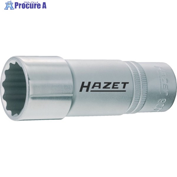 HAZET ディープソケットレンチ(12角タイプ・差込角12.7mm・対辺16mm) 900TZ-16 1個 ▼439-6201