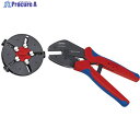 KNIPEX マルチクリンプ マガジン付圧着工具 9733-02 1丁 ▼496-3938
