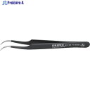 KNIPEX 9238-75ESD 精密ピンセット 120MM 9238-75ESD 1本 ▼835-5177