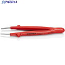 KNIPEX 9267-63 絶縁精密ピンセット 145MM 9267-63 1本 ▼835-5183