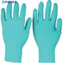 Ansell 耐薬品ニトリルゴム使い捨て手袋 タッチエヌタフ 92-600 粉無 Lサイズ 100枚入 92-600-9 1箱 ▼858-0753