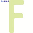 IM 非常用標識 中輝度蓄光カッテイング文字 英字 F 粘着シール 50×22mm AILUMI50-F 1枚 ▼103-0000