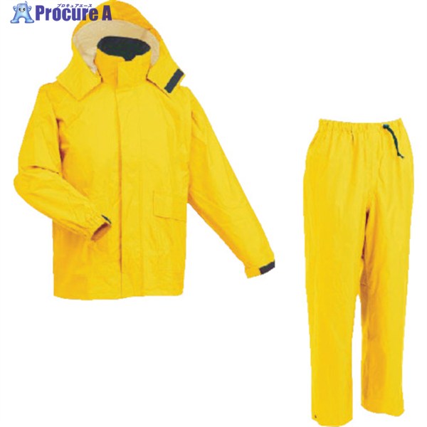 前垣 AP600透湿レインスーツ ゴールデンイエロー 4Lサイズ AP600 G.YE 4L 1着 ▼114-7666
