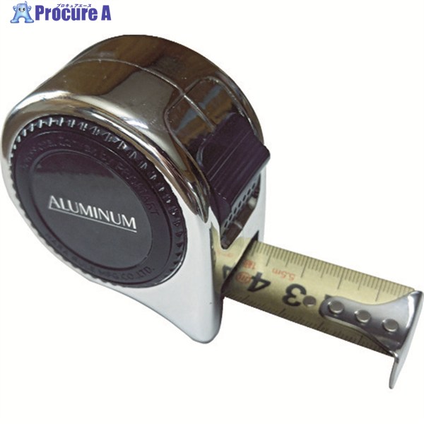 プロマート ロックタイプコンベックス メジャー アルミニウム 5.5m 25mm ALM2555 1個 ▼116-3390