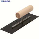 カネ三 油焼角鏝 元幅80×先幅80 コテ長さ240mm AKK-240 (240MM) 1丁 ▼233-4186