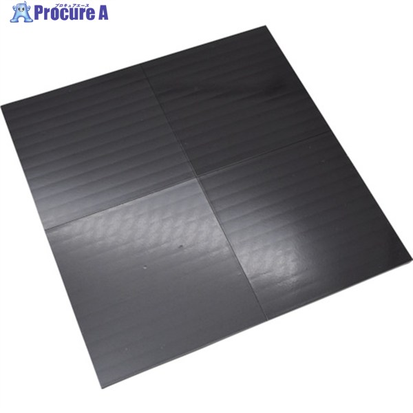 マグエックス 超強力マグネットシート滑り止め加工 粘着付 4片 AGWF-4 1枚 ▼256-7935