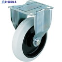 ワコーパレット エアーキャスター(固定車) 150mm ホワイトゴム車 AHR-150-NRB-W 1個 ▼365-7701