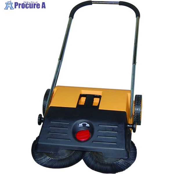 アクアシステム 手押し式 エコスイーパー 両サイドブラシ付 床 AJL550S 1台 ▼474-7356