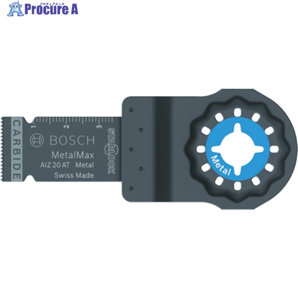 ボッシュ マルチツールブレード(カットソー)スターロック 超硬 金属＆ステンレス用 AIZ20ATN AIZ20ATN/5 1S ▼819-2276