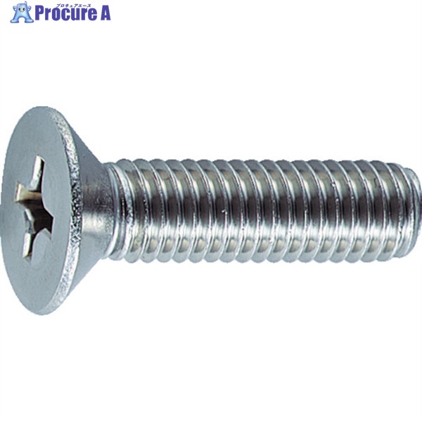 TRUSCO 皿頭小ねじ ステンレス 全ネジ M4×25 75本入 B06-0425 1パック ▼1