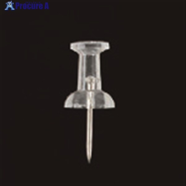 JTX 192150)プッシュピン クリア100本入 B035J B035J 1箱 ▼196-7775