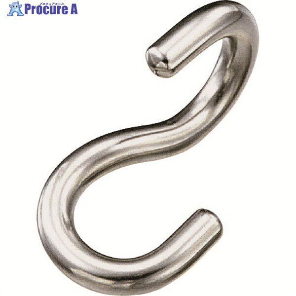 水本 ステンレス ロープ用Sカン ツイスト 全長51mm B-1332 1個 ▼204-7183