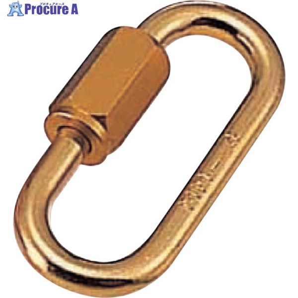 水本 アルミリングキャッチ(アルマイト付) ゴールド 線径5mm 長さ41mm B-475 1個 ▼205-1873