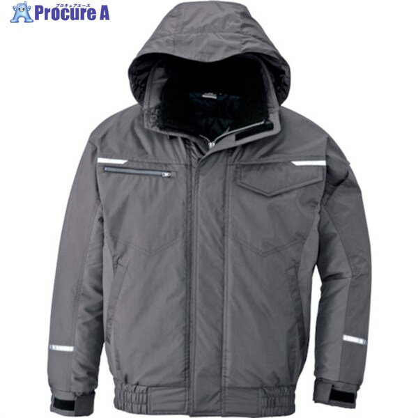 アイトス 制電防寒ブルゾン グレー AZ9366-004-M 1着 ▼226-1355