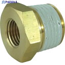 チヨダ 配管継手 ブッシュ RC1/4・R1/2 B-2F-4M(GT-43) 1個 ▼313-8291