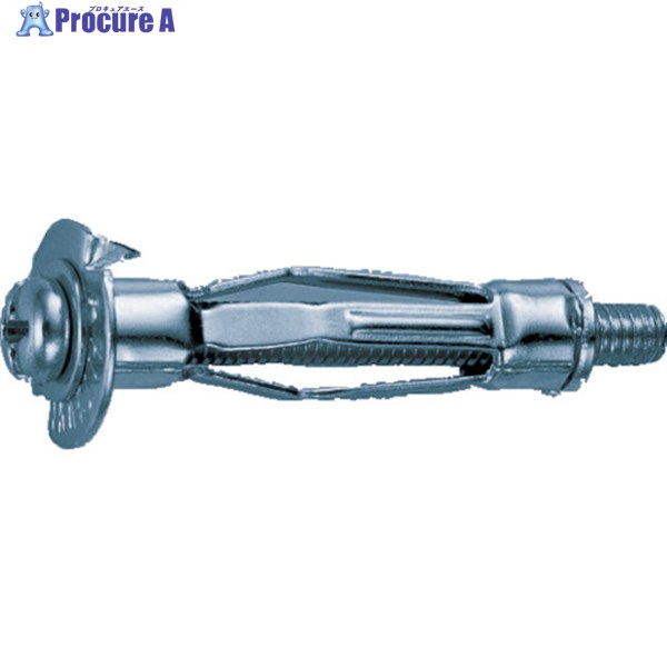 TRUSCO ボードファスナー スチール M4X42 10本入 (中空壁用アンカー/はさみ固定式) B-412BT 1パック ▼3..