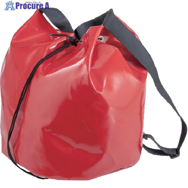 PROTEKT ショルダーバック 36L 赤(防水PVC製) AX01002 1個 ▼381-9896