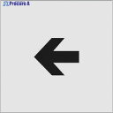 IM ステンシル ← 文字サイズ50×40mm AST-92 1枚 ▼818-6050