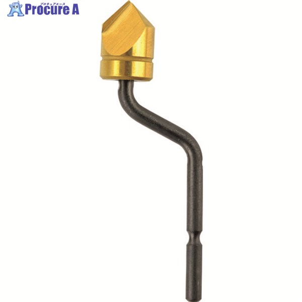 NOGA 10.4mm クランク形カウンターシンク TiNコート BC1044 1パック ▼114-1372