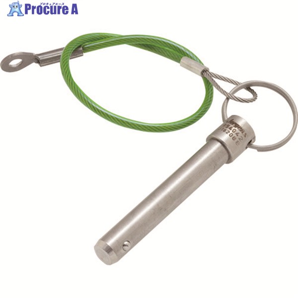 Jergens ボールロックピン BJ774-10080-SUS 1個 ▼149-0273