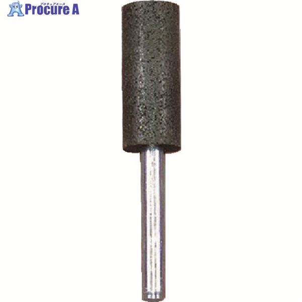 ヤナセ レジノイド軸付砥石 A(黒) 円筒 10x19x6 BA1019-A-5P 5本 ▼149-7462