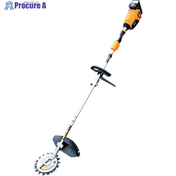 IDECH 58VLi-ionバッテリー回転ハサミ刈払機 スーパーカルマーelex ループハンドル 4.0Ahバッテリー BBH800CL-401 1台 ▼258-1135