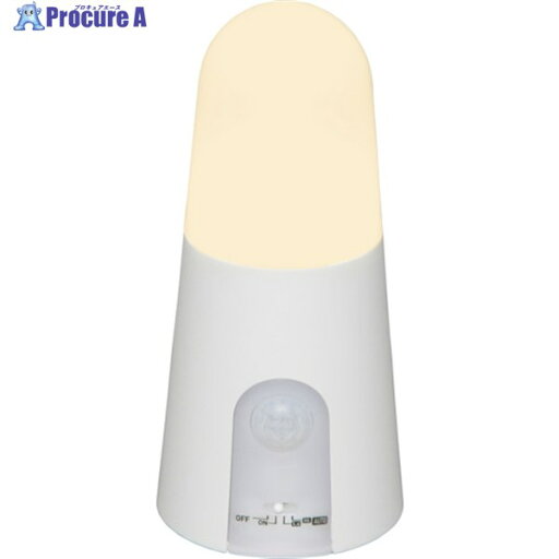 IRIS 522484 乾電池式LED屋内センサーライト ホワイト スタンドタイプ 電球色 BSL40SL-WV2 1台 ▼260-7531 IRIS 522484 乾電池式LED屋内センサーライト ホワイト スタンドタイプ 電球色 BSL40SL-WV2 1台 ▼260-7531