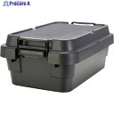 TRUSCO トランクカーゴ フラット天板仕様 浅型 30L 黒 BLKCFL-50 1台 ▼352-1975