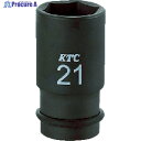 KTC 12.7sq.インパクトレンチ用ソケット(セミディープ薄肉) 22mm BP4M-22TP 1個 ▼373-3009