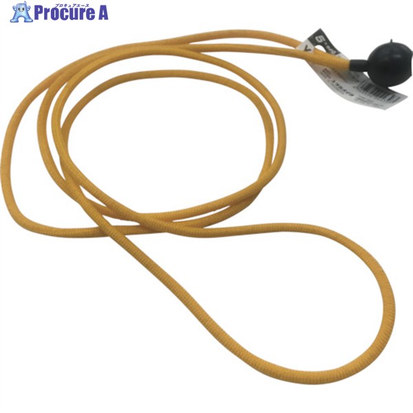ユタカメイク ゴム ボール止めバンジーコード 5mm×900mm 黄 BCB-902 1本 ▼397-7617