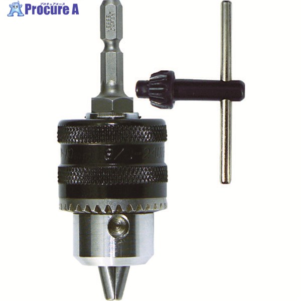 VESSEL ドリルチャック キー付タイプ No.BH-19E(口径1.0〜10) BH-19E 1個 ▼400-5287