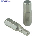 TONE オフセット式ラチェットドライバー用ビット ヘキサゴンビット 二面幅寸法2.5mm BTH2.5S 1S ▼405-7457 ●YA513