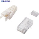BUFFALO 【期間限定特価】2025年9月30日まで Cat5e対応LANコネクター+カバー付10個入 BLAC5EC10 1個 ▼428-2666