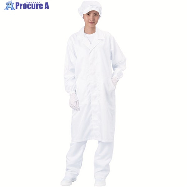 BLASTON コート(テーラーカラー・ボタン)-白-S BSC-61001-W-S 1着 ▼447-5836