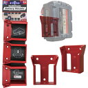 ステルスマウント バッテリーマウントミルウォーキーM18用(6個入り)レッド BM-MW18-RED-6 1S ▼682-6520