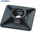 SapiSelco ケーブルタイ固定具 角型 粘着付 4mm (100個入) BAS.2MT.507 1袋 ▼819-0250