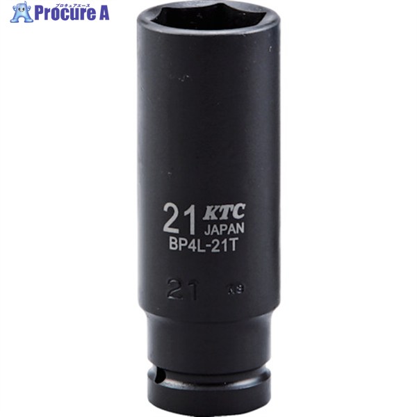 KTC 12.7sq.インパクトレンチ用ソケット(ディープ薄肉)24mm BP4L-24T 1個 ▼821-7862