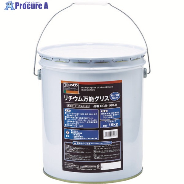 TRUSCO ǽꥹ #0 16kg CGR-160-0 1 103-0182