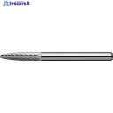 MRA 超硬バー Aスパイラルシリーズ 形状:砲弾(スパイラルカット) 刃長12.7mm CB3A005S 1本 ▼107-2153