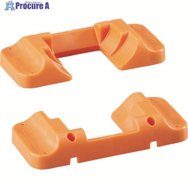 TRUSCO 台車オプション 75パイ/100パイキャスター用車止め とめたろう 2個1組 CH75100-2S 1組 ▼116-2186