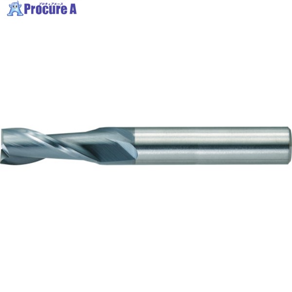 ユニオンツール 超硬エンドミル スクエア φ3.7×刃長10 C-CES2037 (246-5035) 1本 ▼340-9201