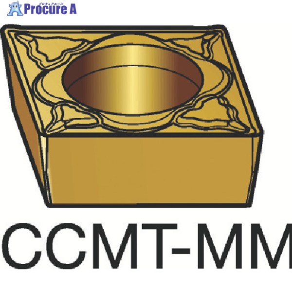 SANDVIK コロターン107 旋削用ポジチップ(120) 1125 CCMT 12 04 08-MM 1125 (120) 10個 ▼359-2057 ●KO521