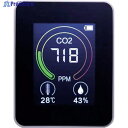 CRECER 二酸化炭素濃度計 CO2R-100 1個 ▼386-3977