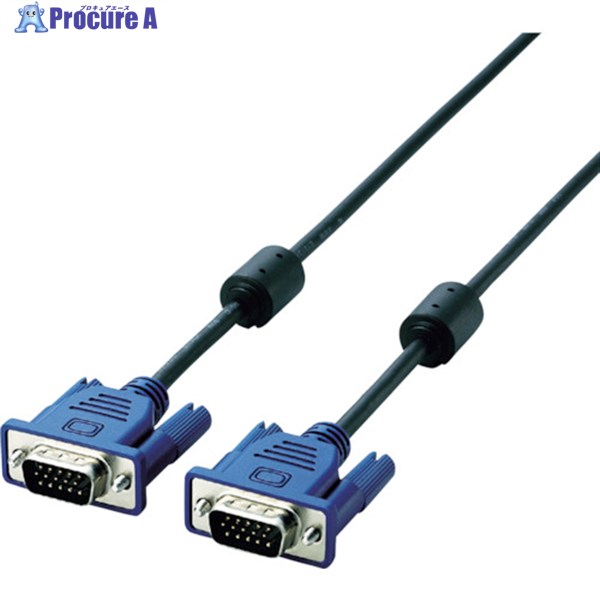 ELECOM RoHS D-Sub15ԥ(ߥ)֥ 5m CAC-50BK/RS 1 433-8898