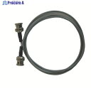 テイシン BNC付同軸ケーブル1.5m BNCプラグ両端付 1.5D-2V CCA-6-015A 1本 ▼474-1366