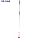 テラモト FXハンドルアルミ柄 1500mm レッド CL-374-120-2 1本 ▼817-3098