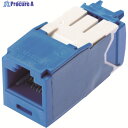 PANDUIT カテゴリ6A モジュラージャック 青 CJ6X88TGBU 1個 ▼825-7235